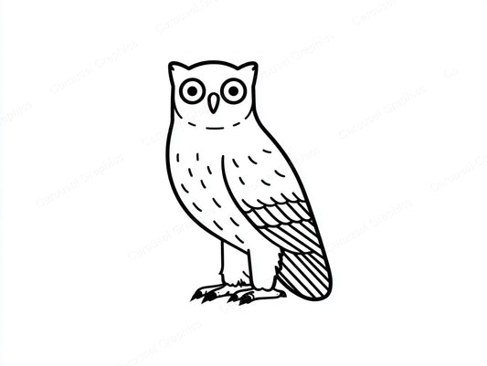 Owl Vector Graphic preview