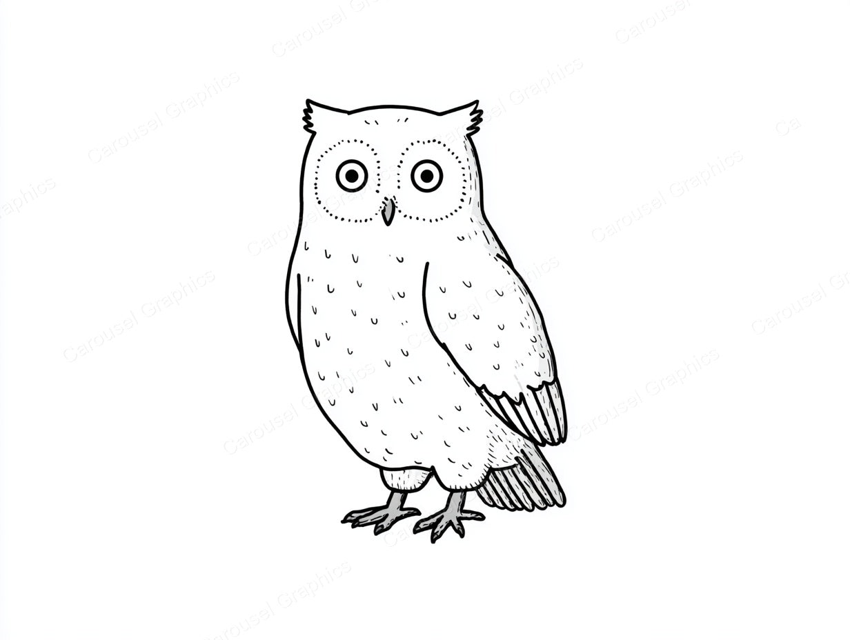 Owl Vector Graphic preview