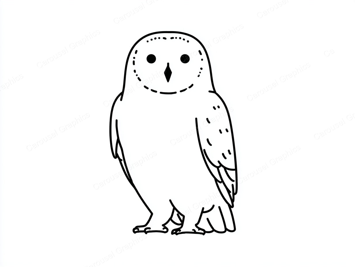 Owl Vector Graphic preview