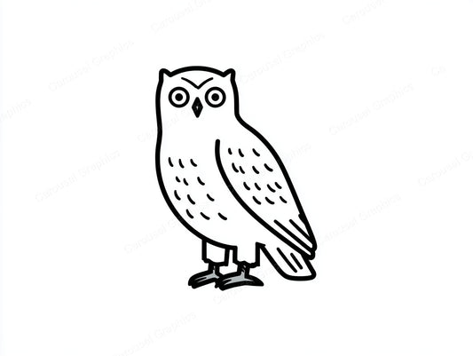Owl Vector Graphic preview