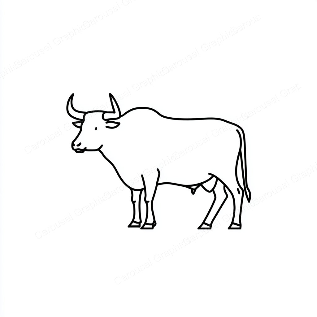 Ox Vector Graphic preview