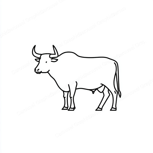 Ox Vector Graphic preview