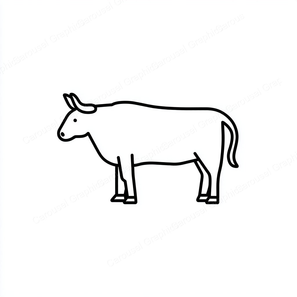 Ox Vector Graphic preview