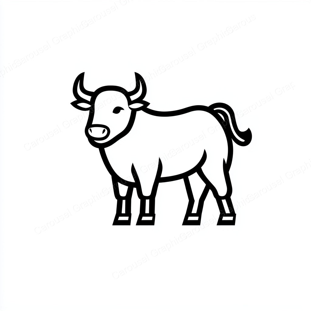 Ox Vector Graphic preview