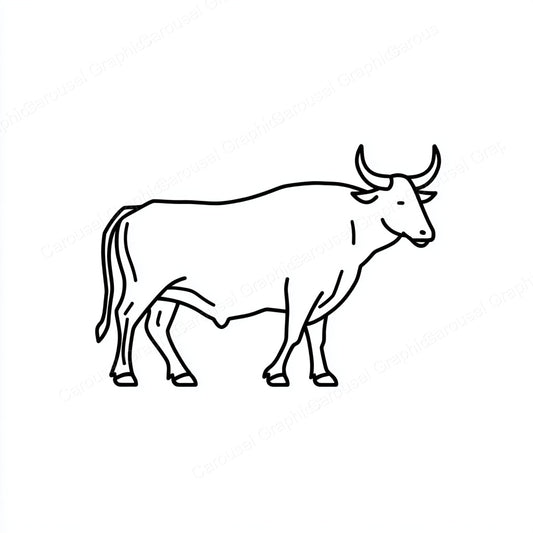 Ox Vector Graphic preview