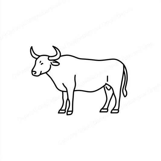 Ox Vector Graphic preview