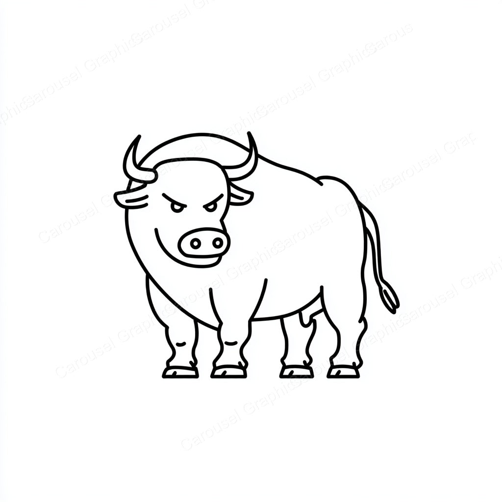 Ox Vector Graphic preview