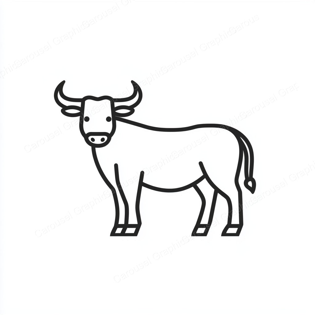 Ox Vector Graphic preview