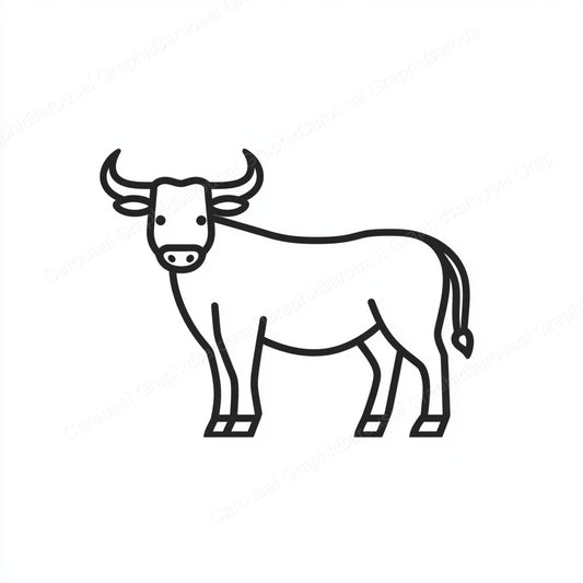 Ox Vector Graphic preview