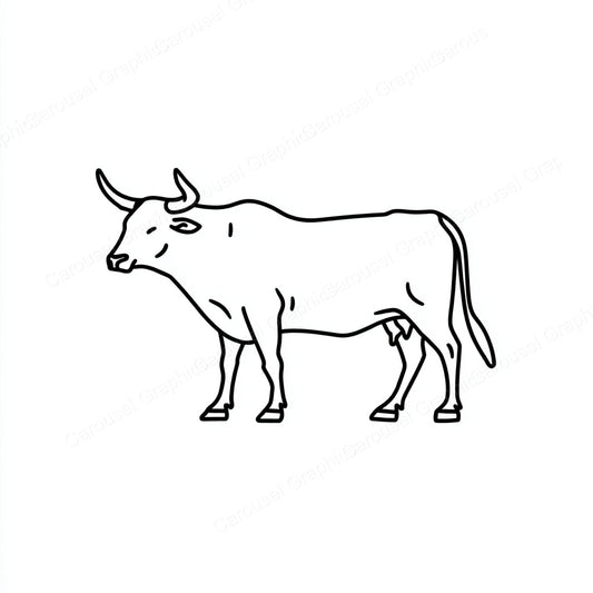 Ox Vector Graphic preview