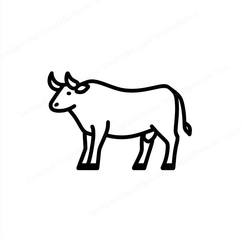 Ox Vector Graphic preview