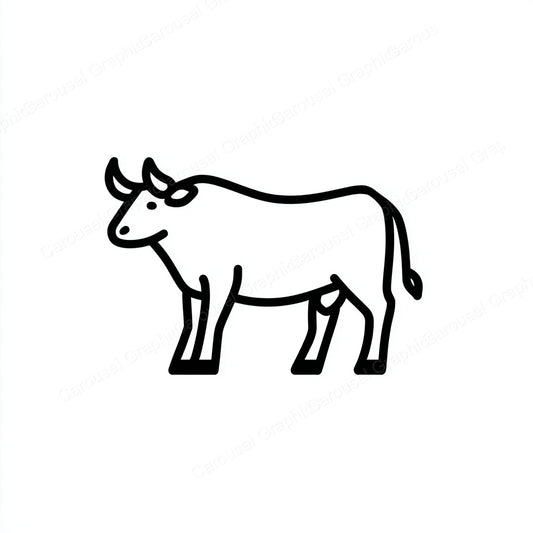 Ox Vector Graphic preview