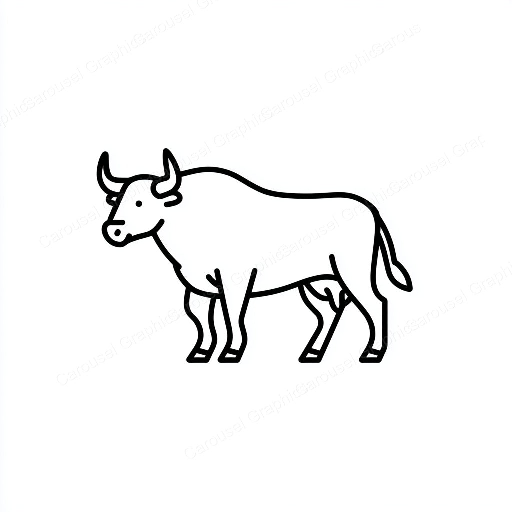 Ox Vector Graphic preview
