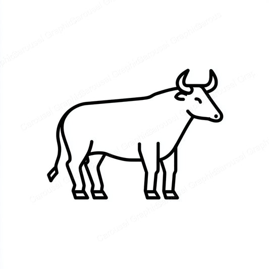 Ox Vector Graphic preview