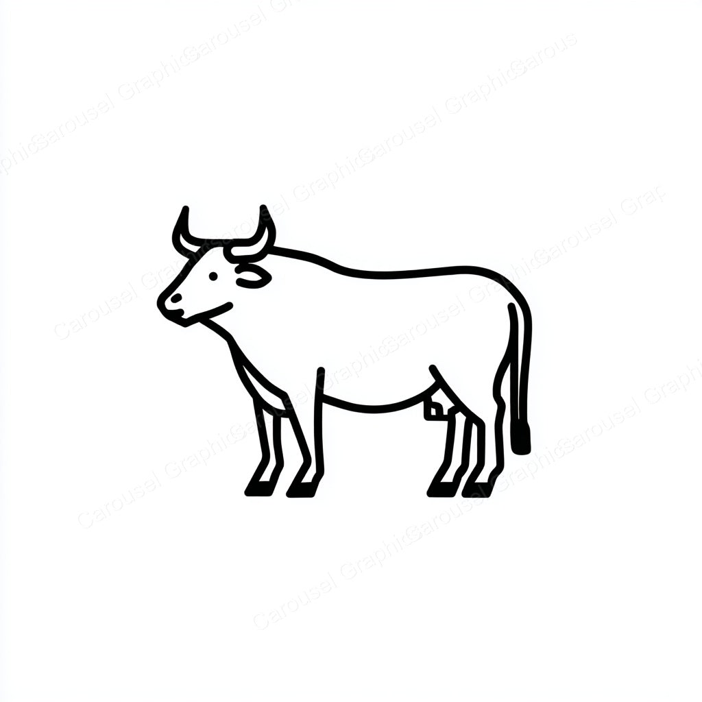 Ox Vector Graphic preview