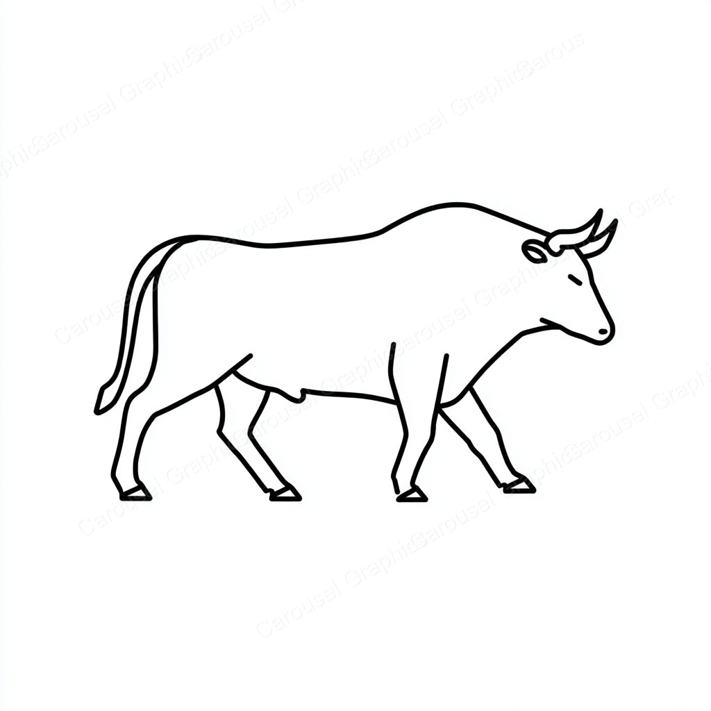 Ox Vector Graphic preview