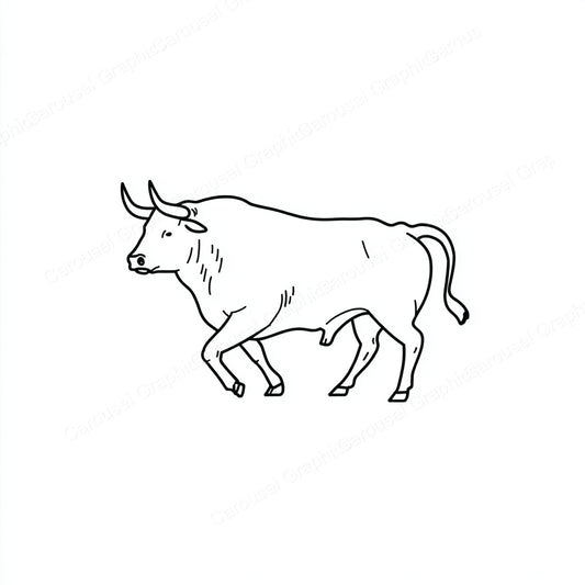Ox Vector Graphic preview