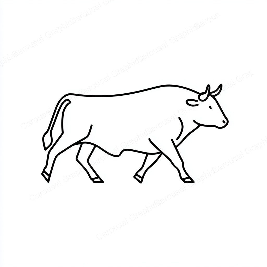 Ox Vector Graphic preview
