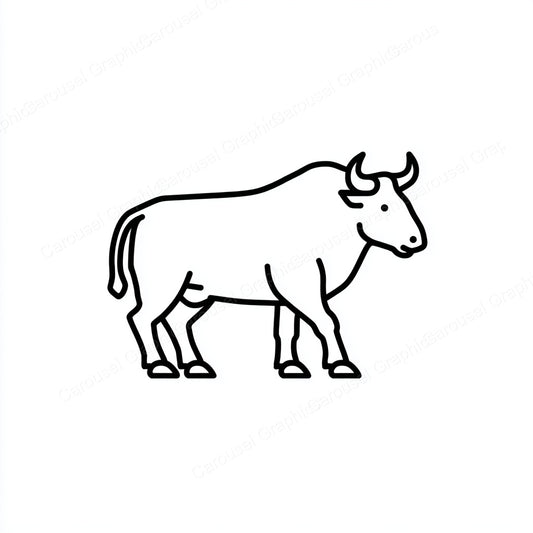 Ox Vector Graphic preview