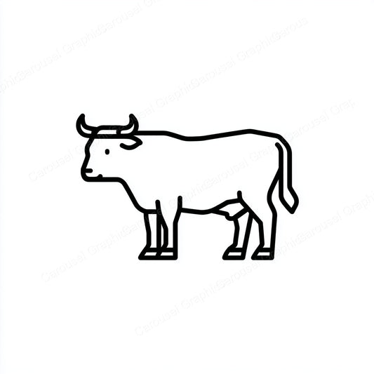 Ox Vector Graphic preview