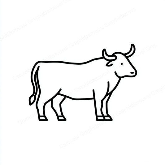 Ox Vector Graphic preview