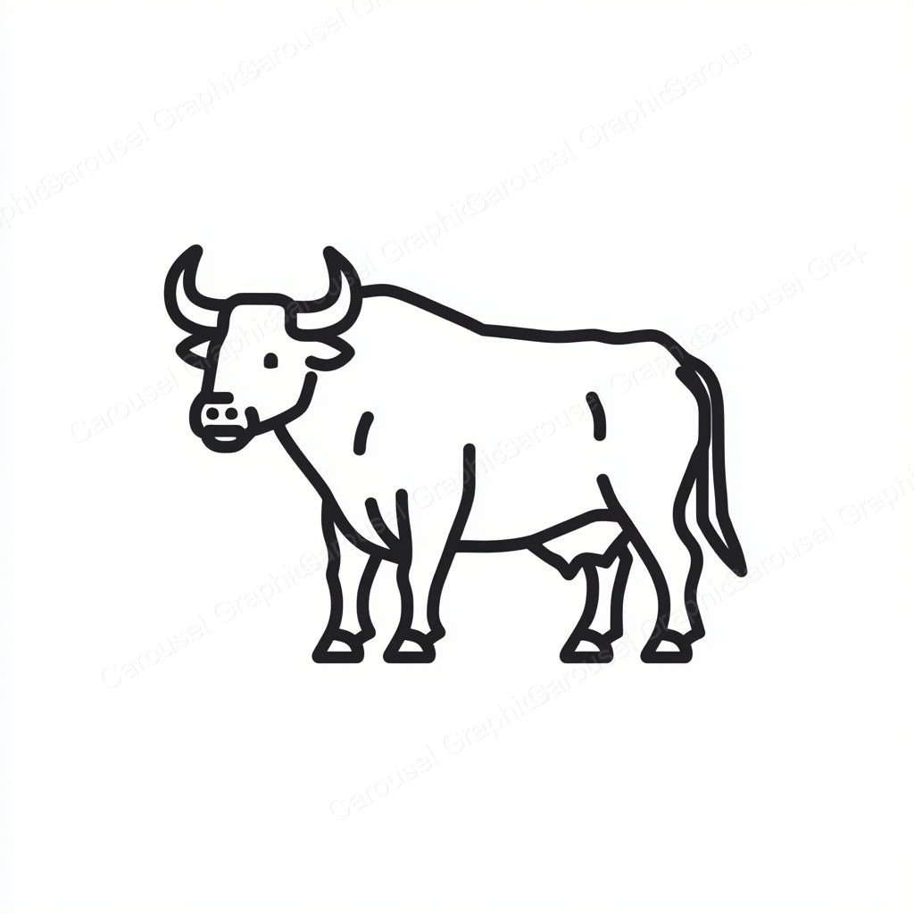 Ox Vector Graphic preview
