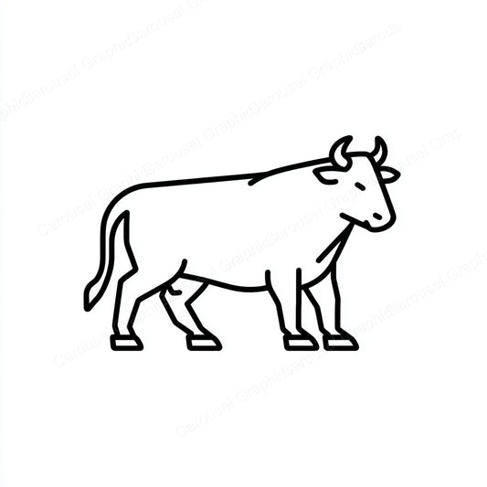 Ox Vector Graphic preview