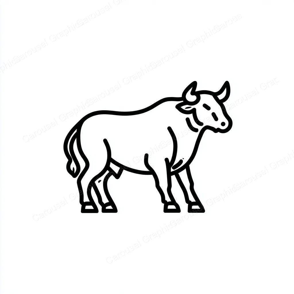 Ox Vector Graphic preview