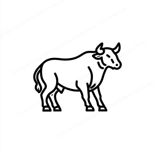 Ox Vector Graphic preview