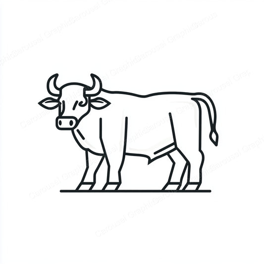 Ox Vector Graphic preview