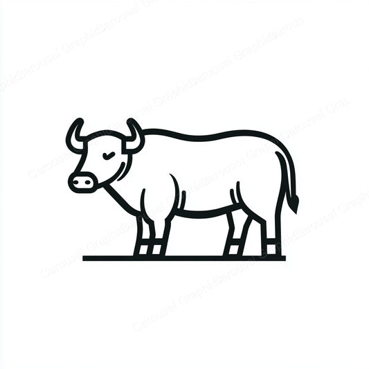 Ox Vector Graphic preview