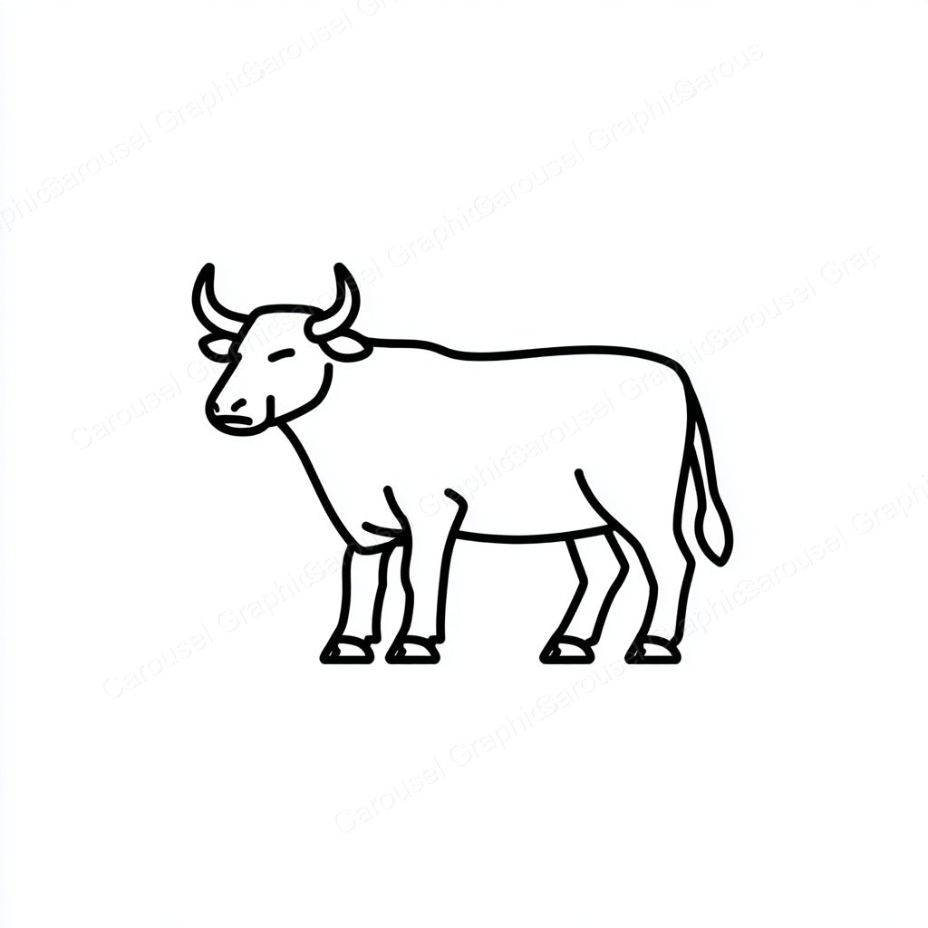 Ox Vector Graphic preview