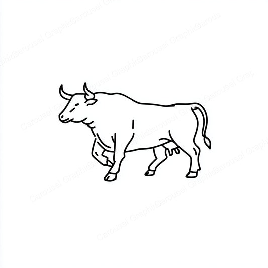 Ox Vector Graphic preview