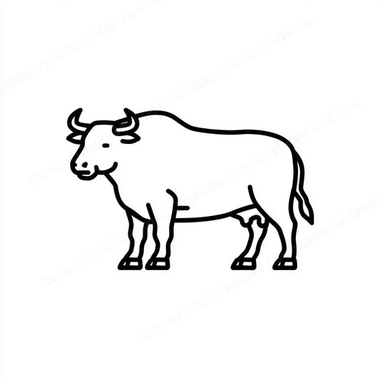 Ox Vector Graphic preview