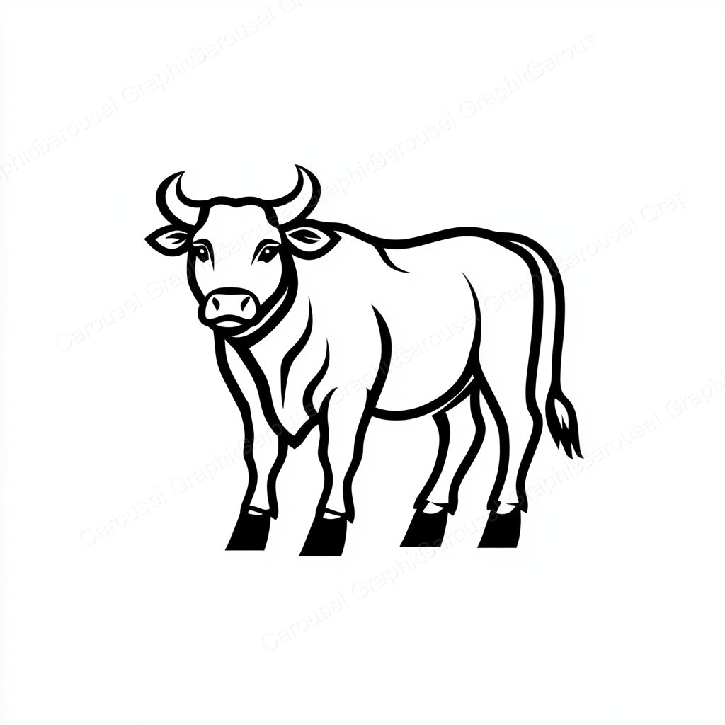 Ox Vector Graphic preview