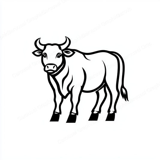 Ox Vector Graphic preview