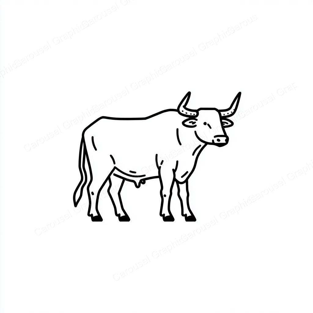 Ox Vector Graphic preview