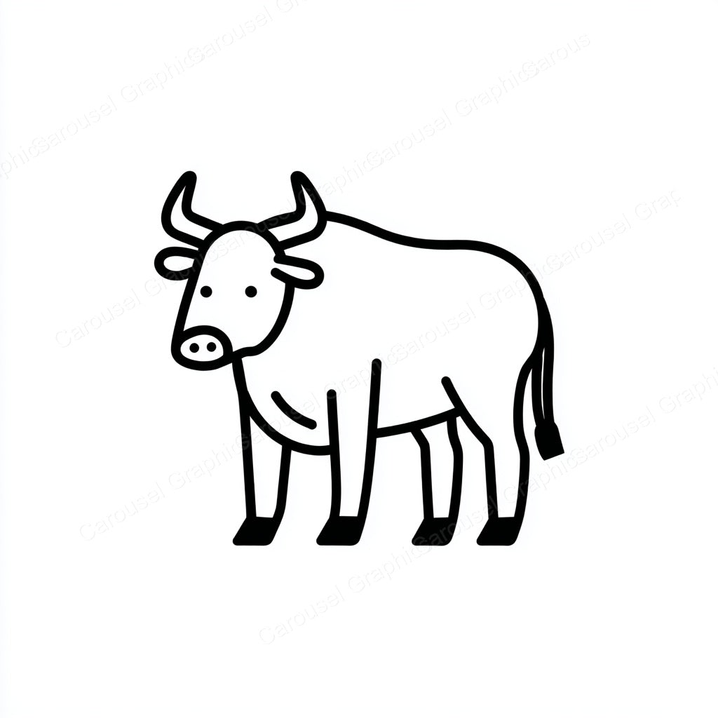 Ox Vector Graphic preview