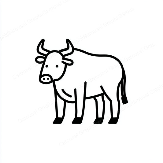 Ox Vector Graphic preview