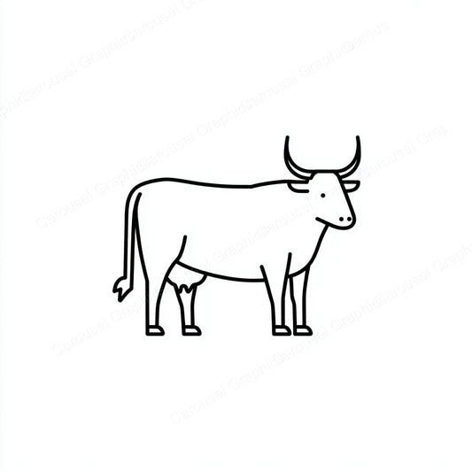 Ox Vector Graphic preview
