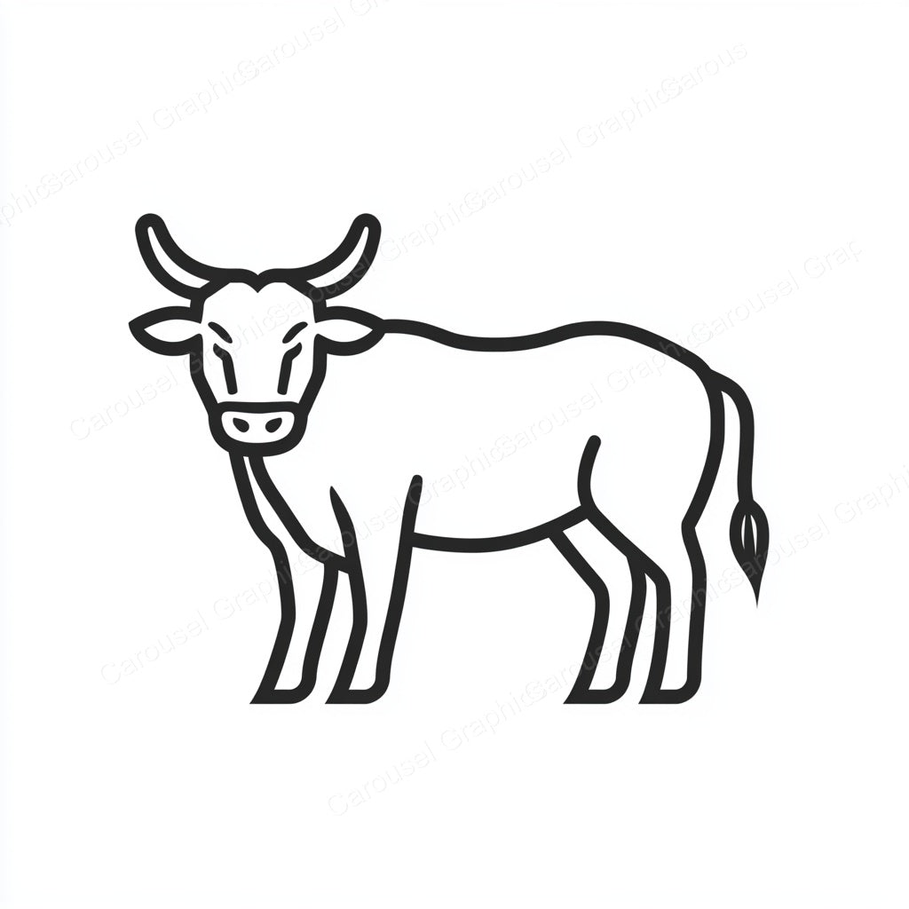 Ox Vector Graphic preview