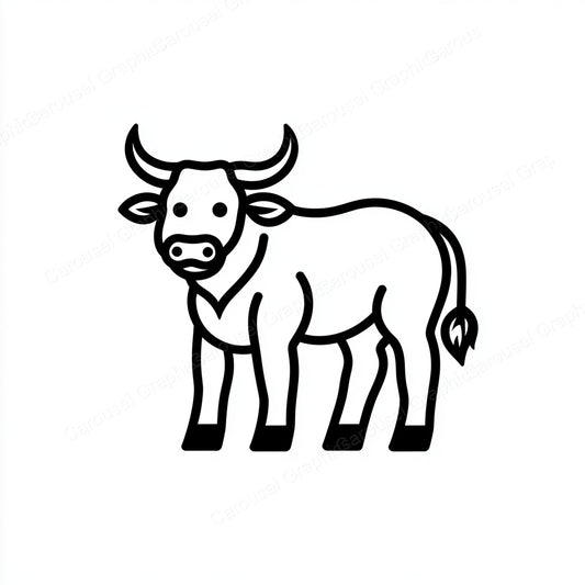 Ox Vector Graphic preview