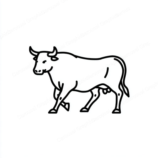 Ox Vector Graphic preview