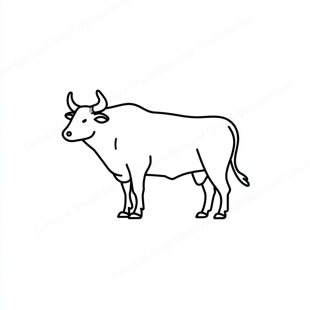 Ox Vector Graphic preview