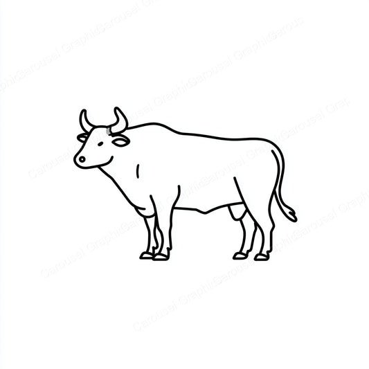 Ox Vector Graphic preview