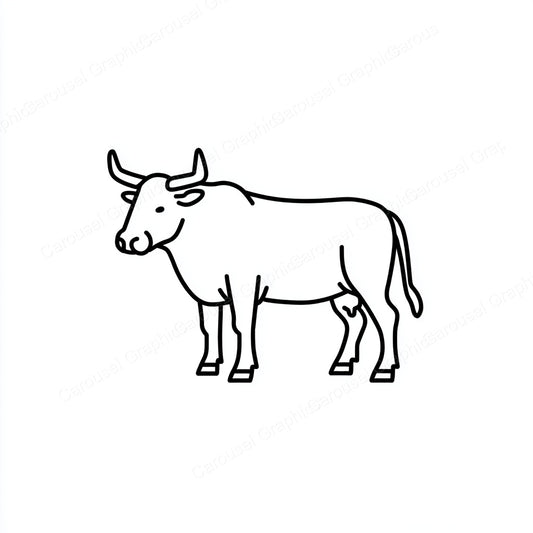 Ox Vector Graphic preview