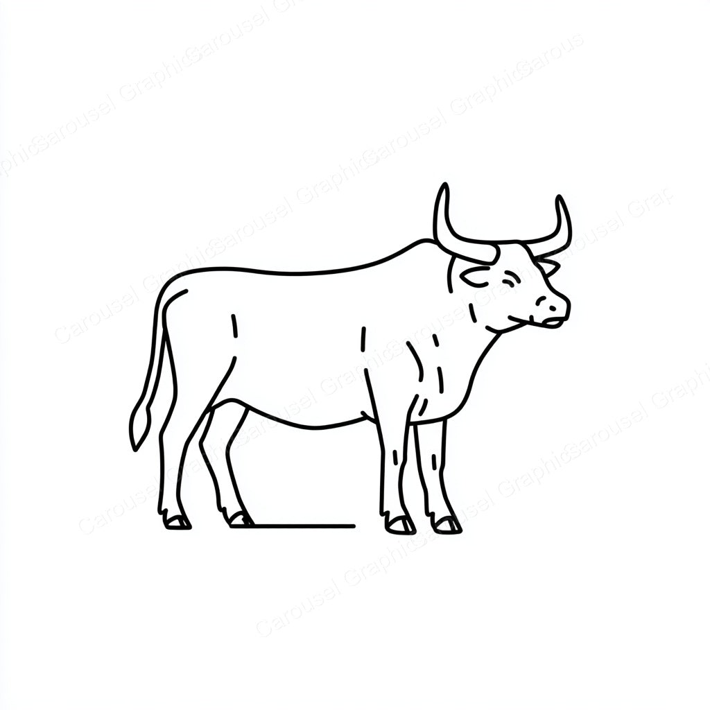 Ox Vector Graphic preview