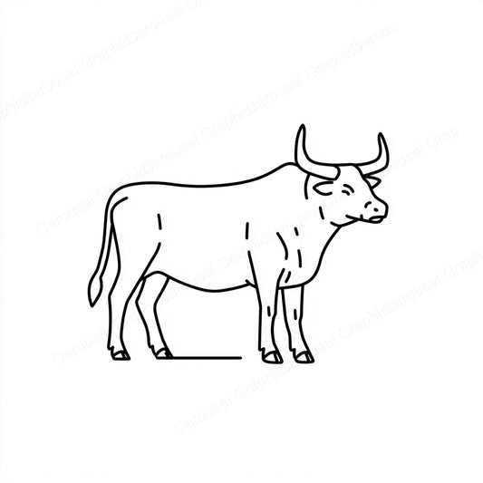 Ox Vector Graphic preview