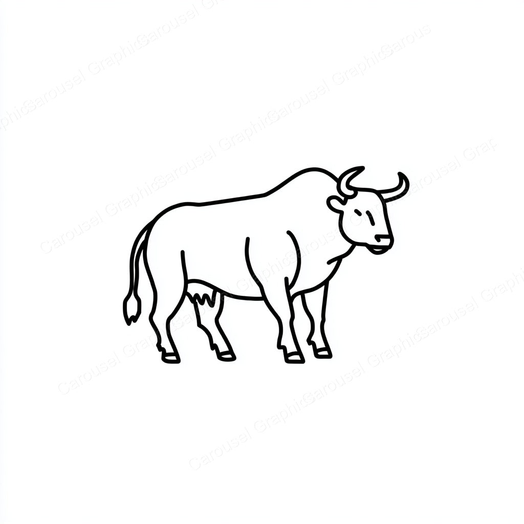 Ox Vector Graphic preview