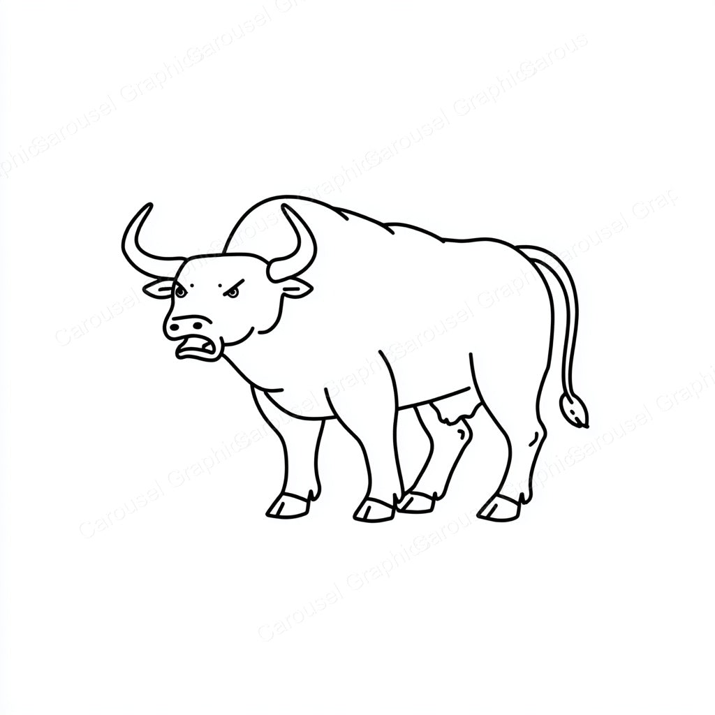 Ox Vector Graphic preview